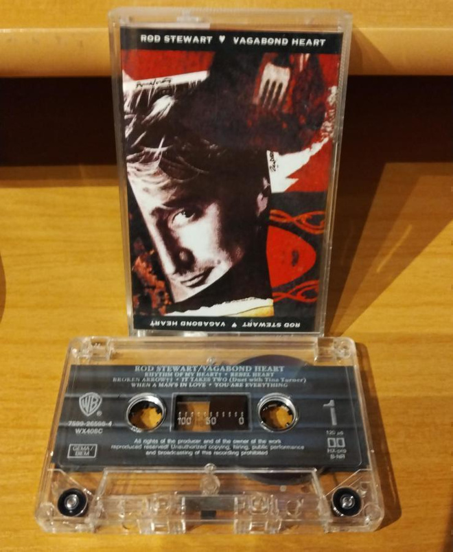 Rod Stewart – Vagabond Heart C-Kasetti