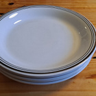 Arabia Platina 19.5 cm lautaset 6 kpl - pikkukuva 1