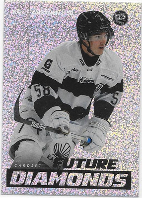 23-24 Finnish Cardset Future Diamonds #14 Kalle Väisänen TPS