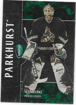 2002-03 Parkhurst #166 Sean Burke Phoenix Coyotes MV