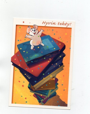 °°HYVIN TEHTY!!°° -KORTTI /Papron
