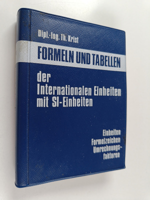 Thomas Krist : Formeln und Tabellen der internationalen E...
