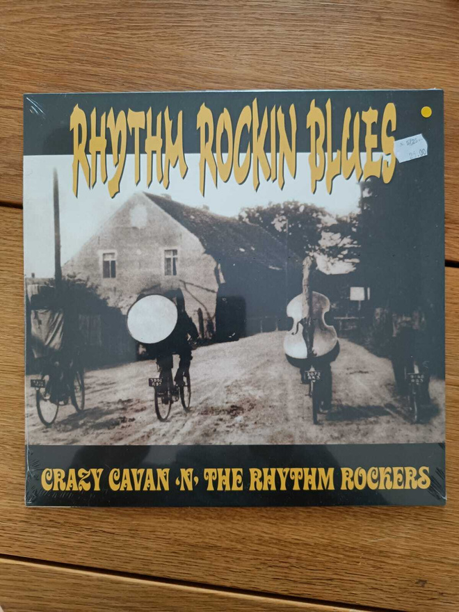 AUCTION - CRAZY CAVAN RHYTHM ROCKIN' BLUES LP YELLOW VINYL