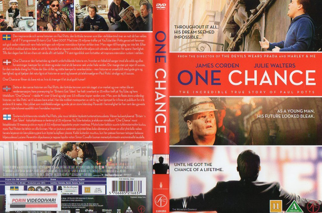 One Chance	(86 597)	vuok	-FI-	DVD			james corden	2013	(ei vu