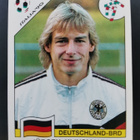 Panini World Cup 1990 #265 Jurgen Klinsmann - pikkukuva 1