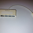 Macally USB-C to USB A/USB-C hub with Ethernet -adapteri - pikkukuva 2