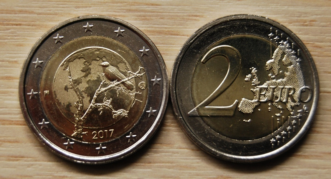 Suomi 2 € 2017 Suomalainen luonto UNC