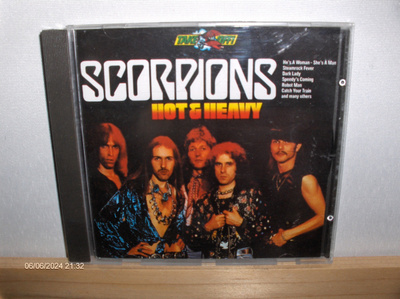 SCORPIONS HOT&HEAVY CD