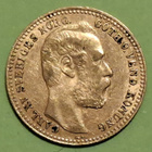Ruotsi Carolin 1868 (10 Francs) kultaraha. Keräilyharvinaisu - pikkukuva 1