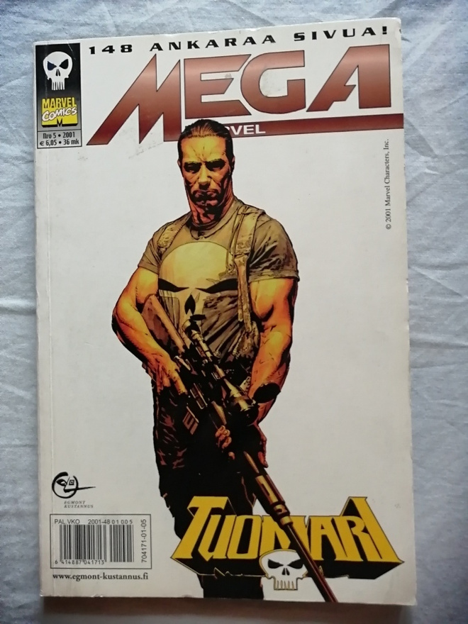Mega-Marvel 2001/05: Tuomari (Garth Ennis)