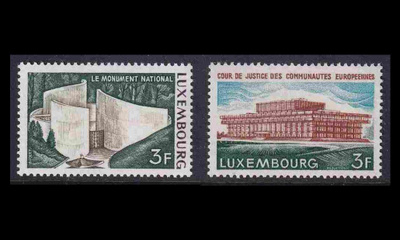 Luxemburg 850-1 ** Rakennuksia (1972)