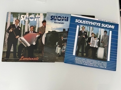 SOLISTIYHTYE SUOMI 3 LP-LEVYÄ