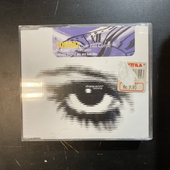 Tomski - Love Will Come CDS