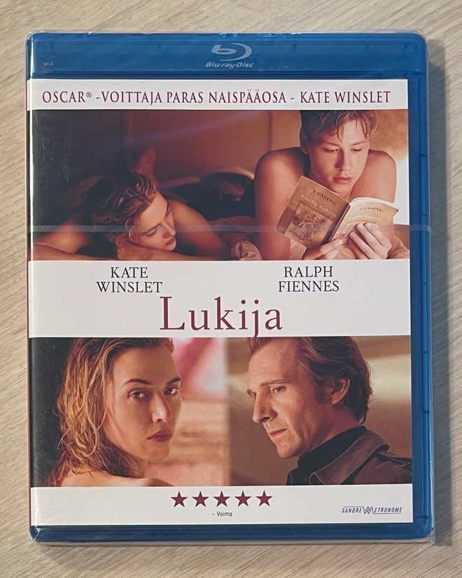 Lukija (2008) Kate Winslet & Ralph Fiennes (UUSI)
