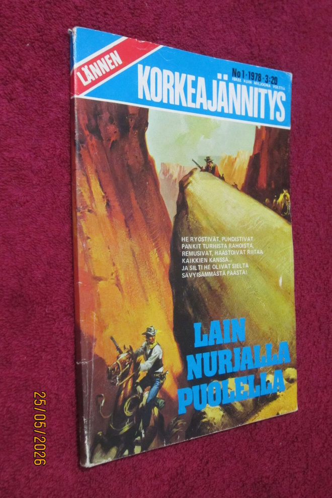 LÄNNEN Korkeajännitys 1/1978 Lain nurjalla puolella