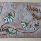 Georg: Tuohikortti, tyylitellyt vuokot, Pääsiäispk, p. 1910 - pikkukuva 1