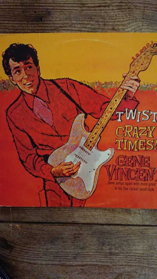 Gene Vincent - Twist Crazy Times! LP SWEDEN-76 LP