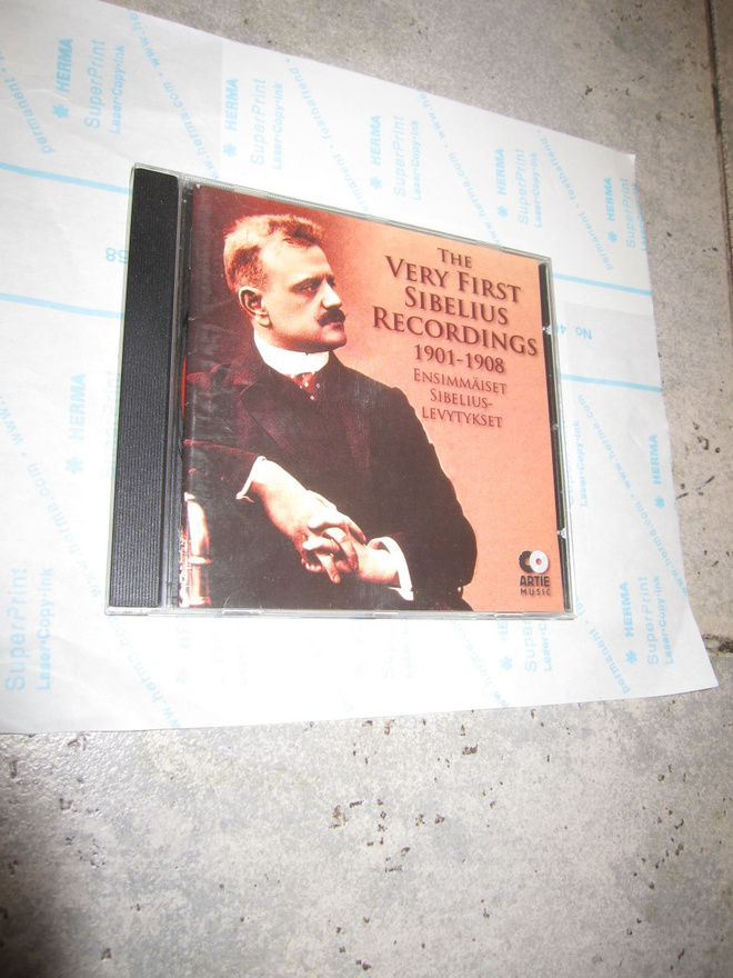 Jean Sibelius – The Very First Sibelius Recordings 1901-1908