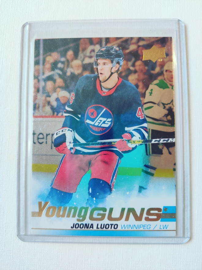 19-20 UD Young Guns Gold Foil - Joona Luoto