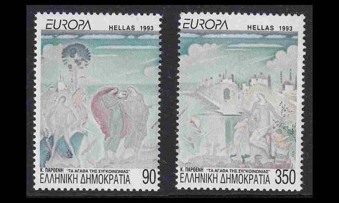 Kreikka 1829-30A ** Europa nykytaide (1993)