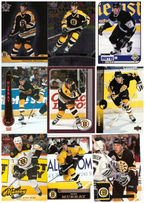 9 x Legenda GLEN MURRAY Boston Bruins