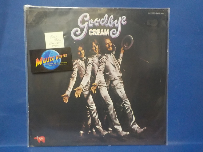 CREAM - GOODBYE EX+/EX- GER -70 REISSUE LP