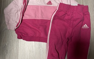 Tyttöjen Adidas college-puku koossa 74cm