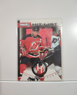 1996-97 Donruss - Hit List #9 Scott Stevens 01600/10000