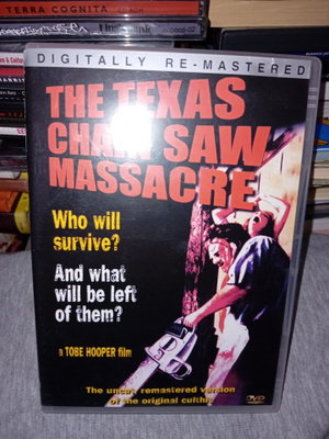 DVD The Texas Chain Saw Massacre ( SIS POSTIKULU )
