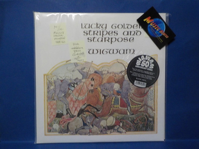 WIGWAM - LUCKY GOLDEN STRIPES AND STARPOSE M-/M- LP