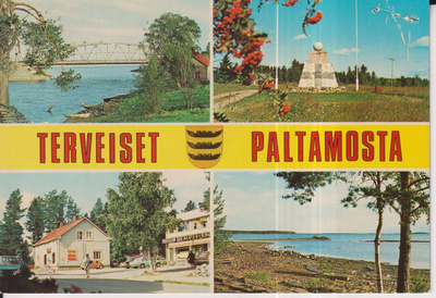 Paltamo, vaakuna , sommitelmakortti , e29