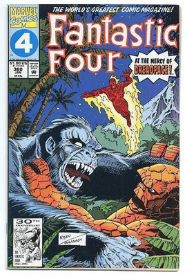 Fantastic Four #360 (Marvel, January 1992)