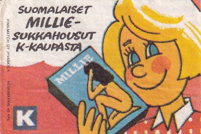 Suomalaiset MILLIE - sukkahousut  5/11