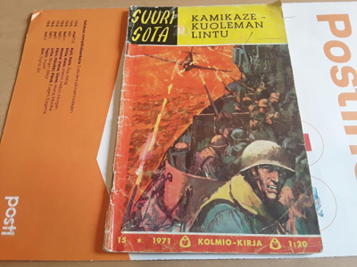 Suuri sota 1971 15: Kamikaze - Kuoleman lintu
