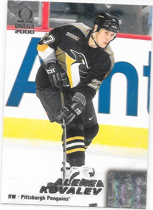 1999-00 Pacific Omega #190 Alexei Kovalev Pittsburgh Penguin