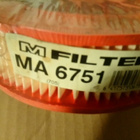Ilmansuodatin MA6751 M-Filter Subaru leone 1.6, 1.8 83-1990 - pikkukuva 1
