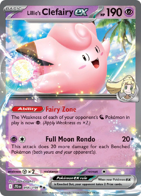 Lillie's Clefairy ex 056/159 - Journey Together - NM/M