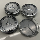 Mercedes-Benz vanteiden uudet mustat laakeriseppele keskikup - pikkukuva 2