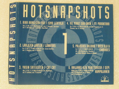 Various • Hotsnapshots 1 CD-EP