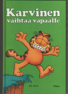 Davis, Jim: Karvinen vaihtaa vapaalle, Otava 1992, sid., K4