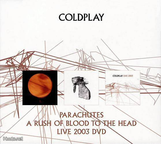 Coldplay * Parachutes / A Rush of Blood  / Live * 2 CD + DVD