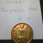 Intia 20 paisa 1971 km#41 - pikkukuva 2