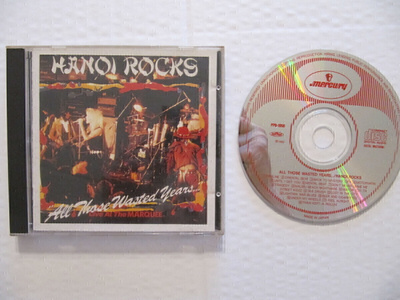 Hanoi Rocks All Those Wasted Years... Japanilainen CD