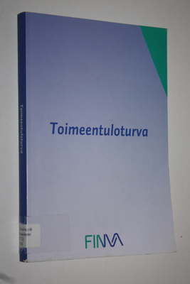 Paula (toim.) Hämäläinen : Toimeentuloturva