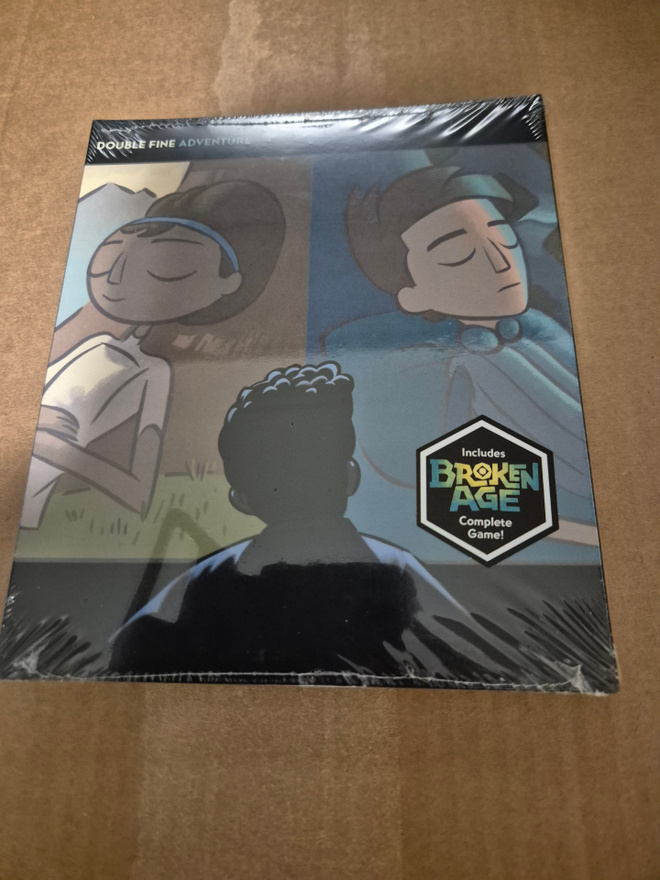 Broken Age Double Fine Adventure PC DVD + bluray