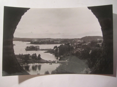 VANHA Valokuva Savonlinna 1930-l Alkup.Mallikappale