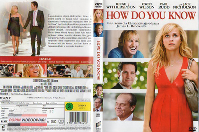 how do you know (14 388) k -FI- DVD suomik. reese witherspo