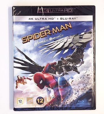 SPIDER-MAN Homecoming (4K UHD + Blu-ray), UUSI