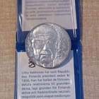 10 Mk 1975 Kekkonen 75v. Hopea 500 KL 9 - pikkukuva 2