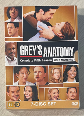 Greyn anatomia: Kausi 5 (2008-2009) 7DVD (UUSI)